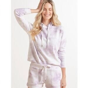 Rails Murray Lavender Tie Dye Hoodie Sweatshirt